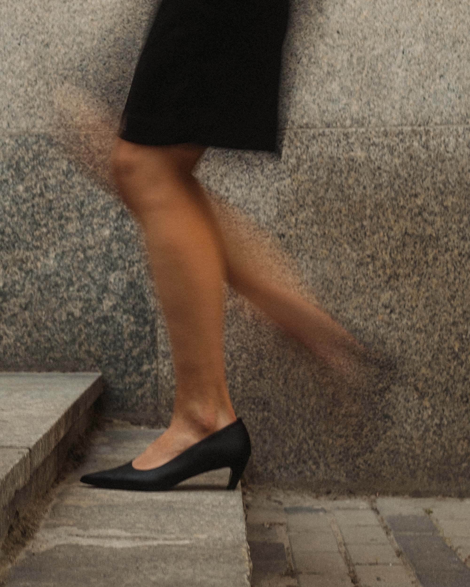 Kitten Heels - Czółenka na Niskim Obcasie - kolekcja butów BOHEMA z roślinnych skór