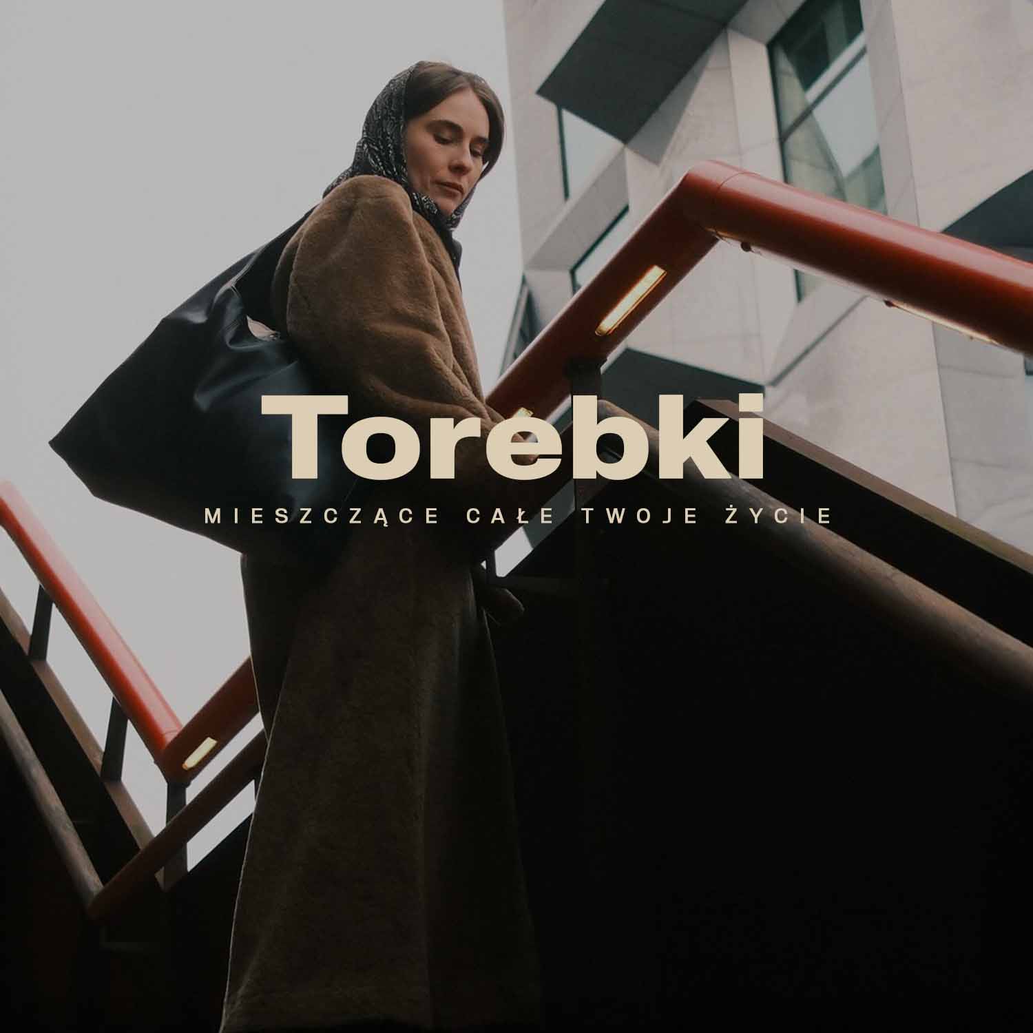 BOHEMA torebki czarne burtalism