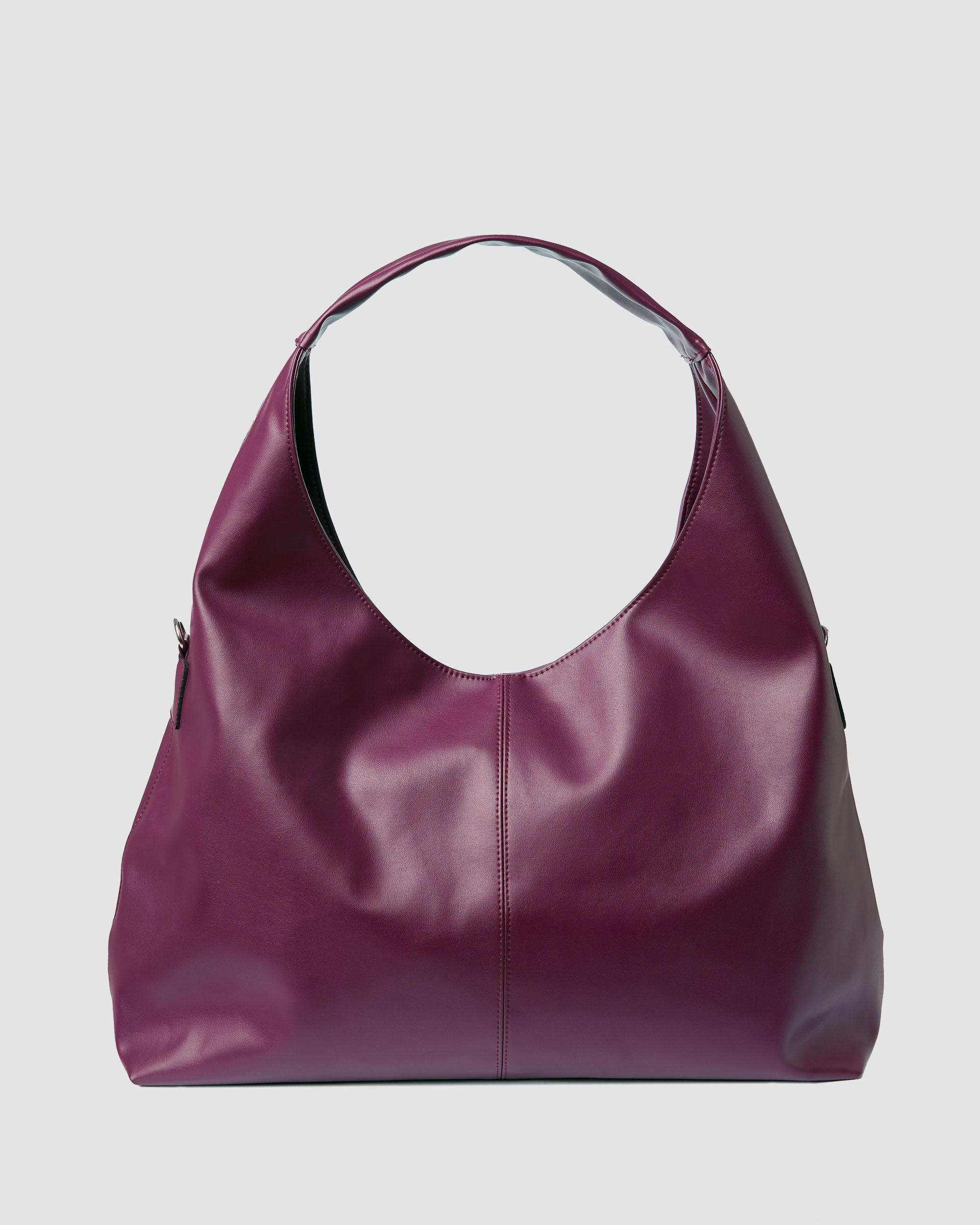Slouchy Shopper Bag Burgund