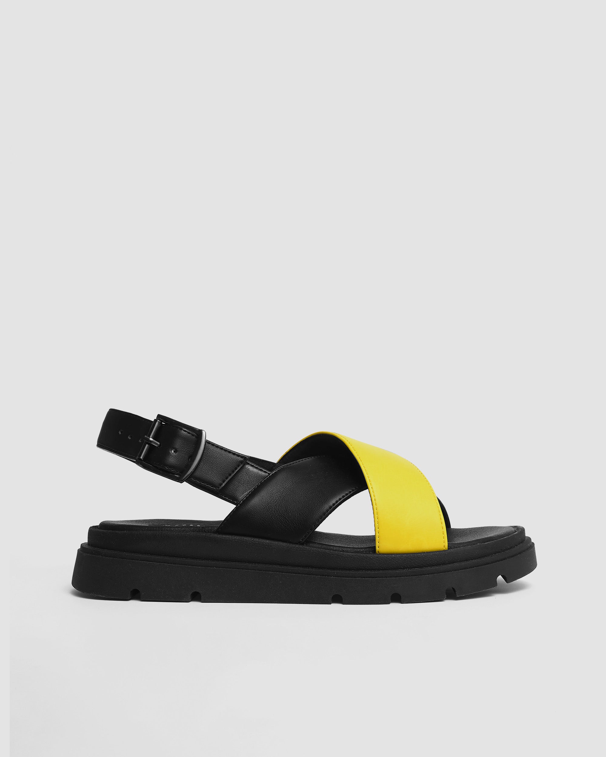 Glare Sandals Lemon damskie sandały na grubej podeszwie