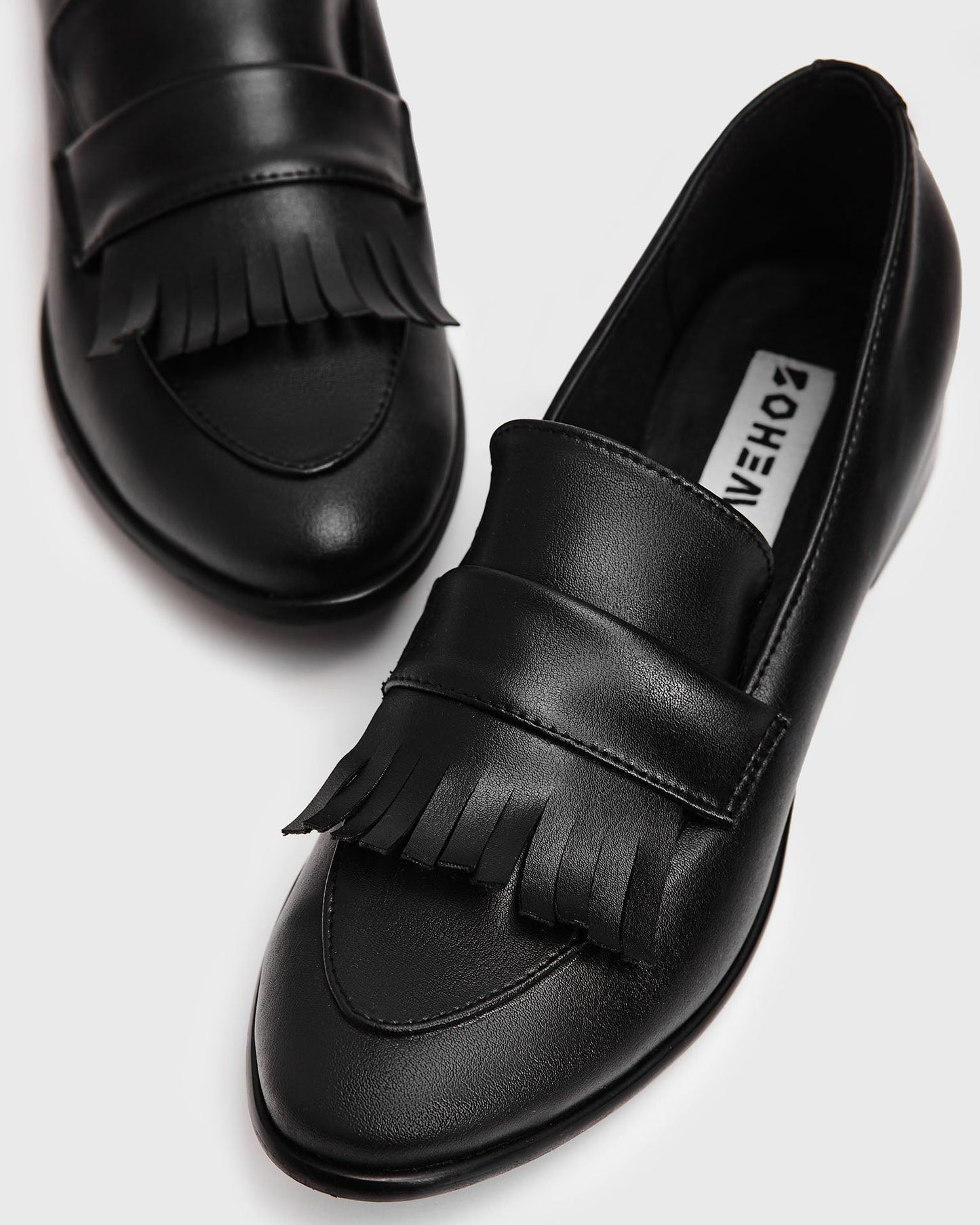 Penny Loafers Vegea loafersy z wegańskiej skóry z winogron - sample sale