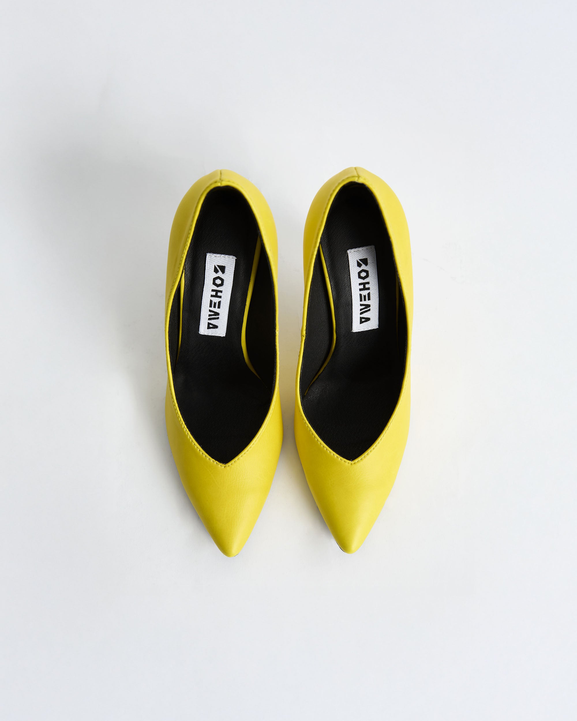 Banana Chic żółte szpilki