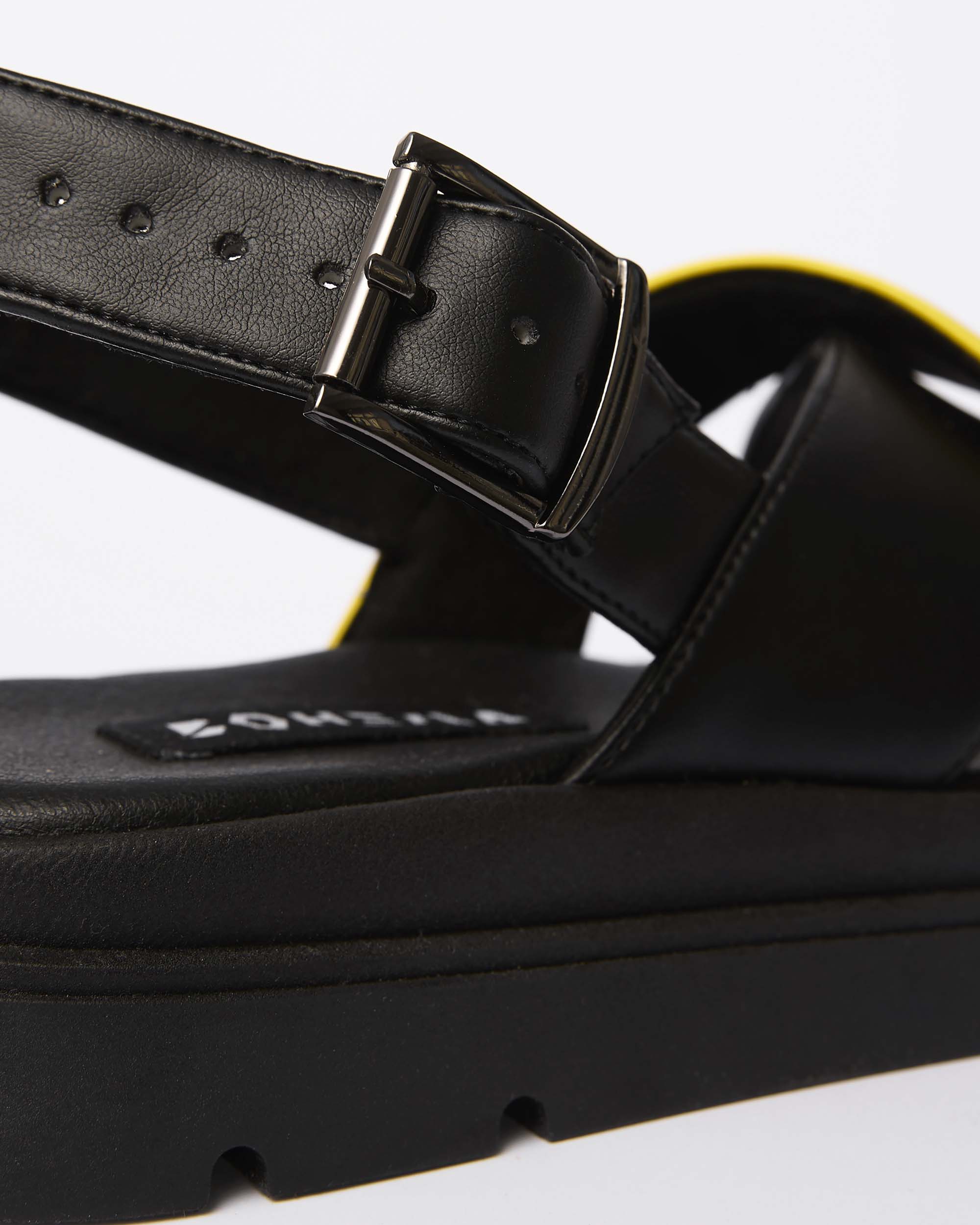 Glare Sandals Lemon damskie sandały na grubej podeszwie