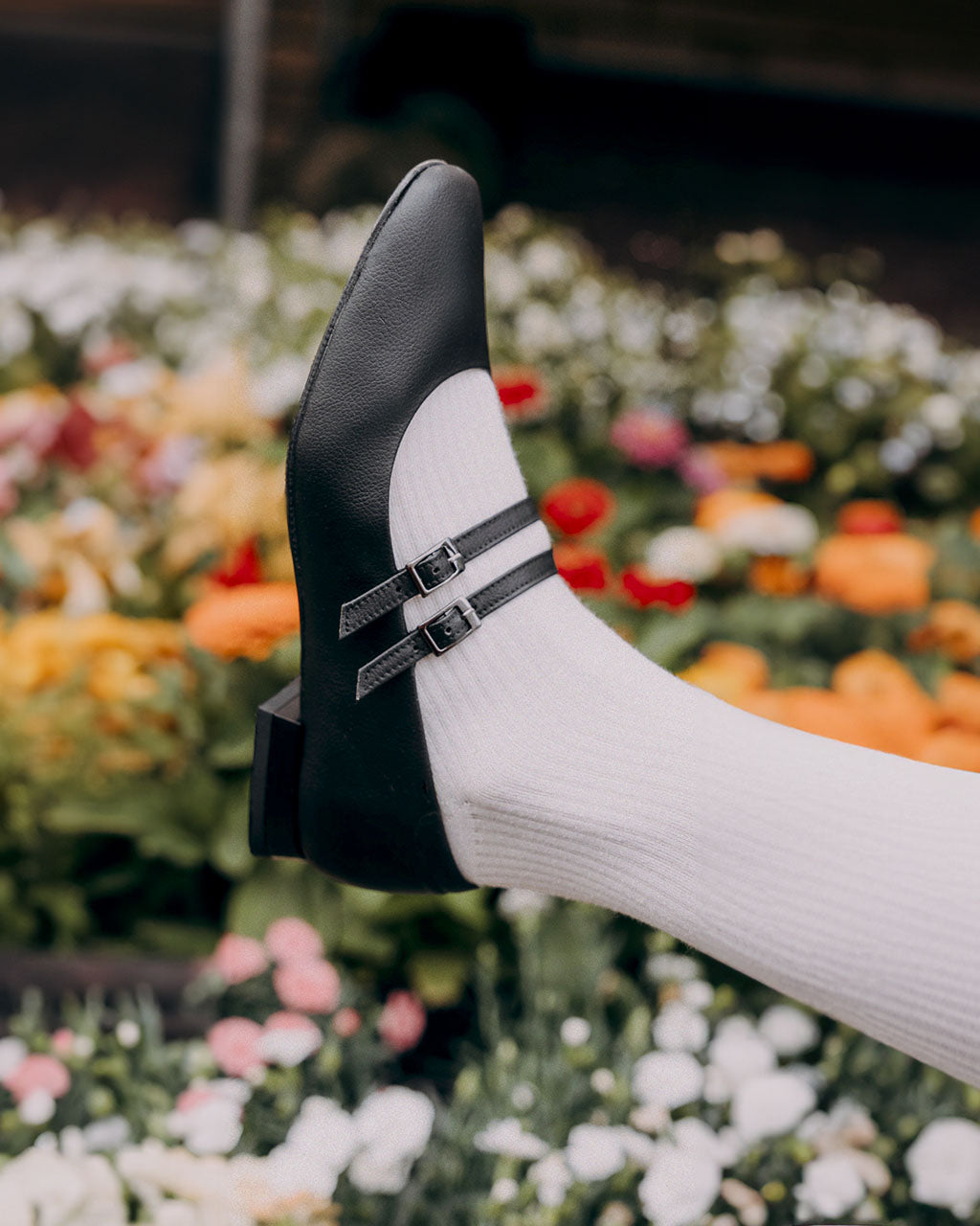 lackberry Mary Jane Pumps BOHEMA - widok z boku