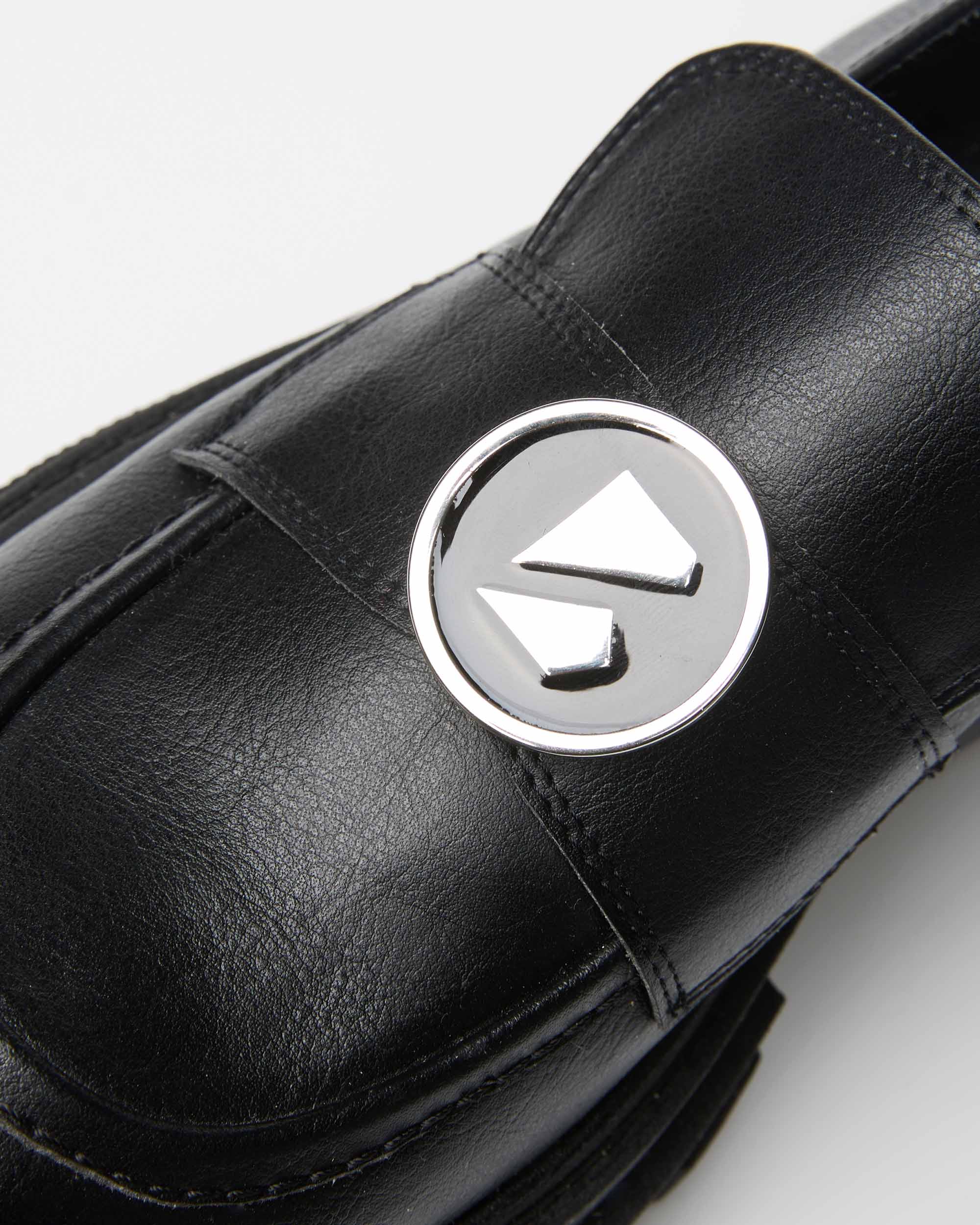 Blocky Loafers mokasyny damskie na platformie
