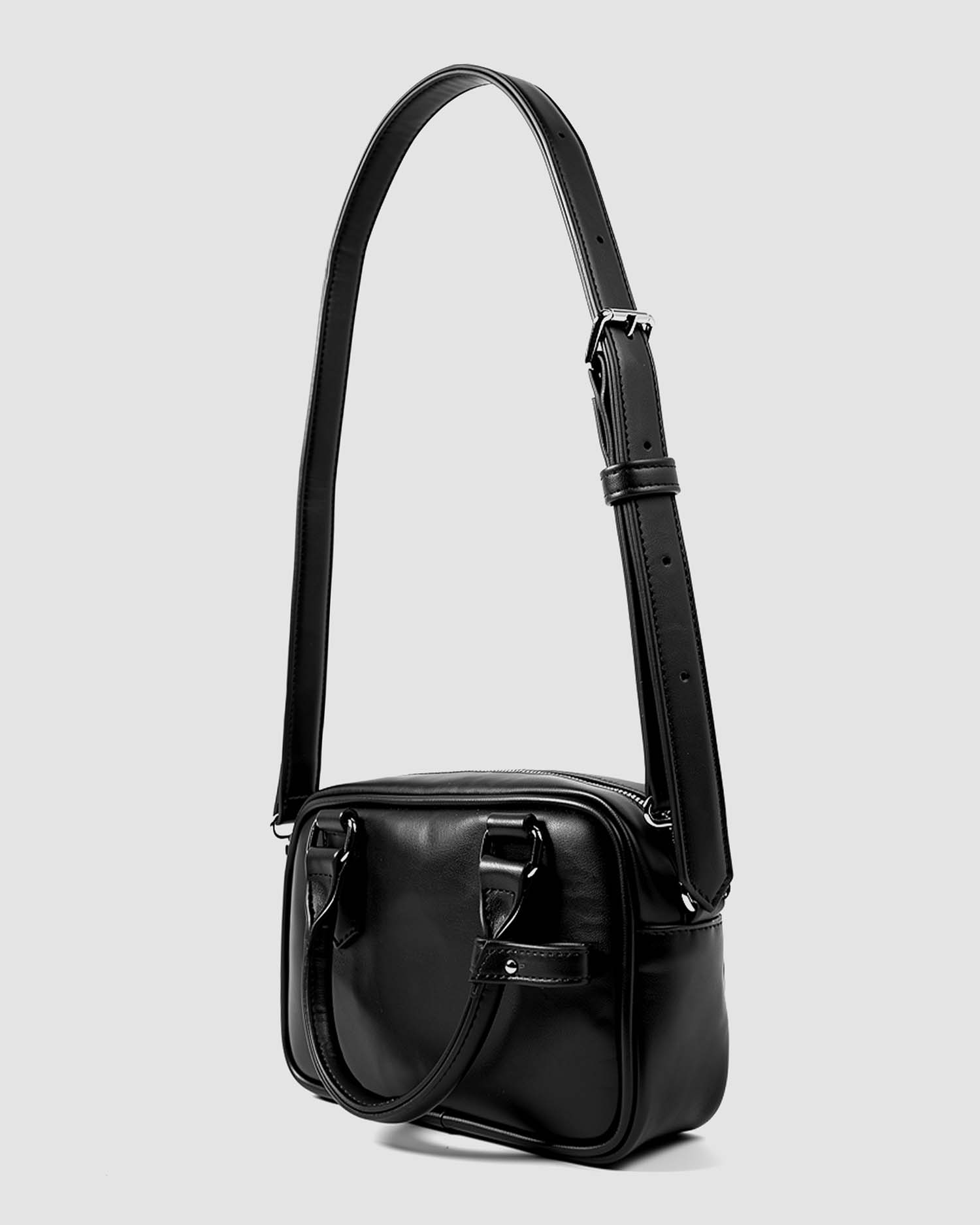 Boxy Bag torebka z roślinnej skóry - pasek