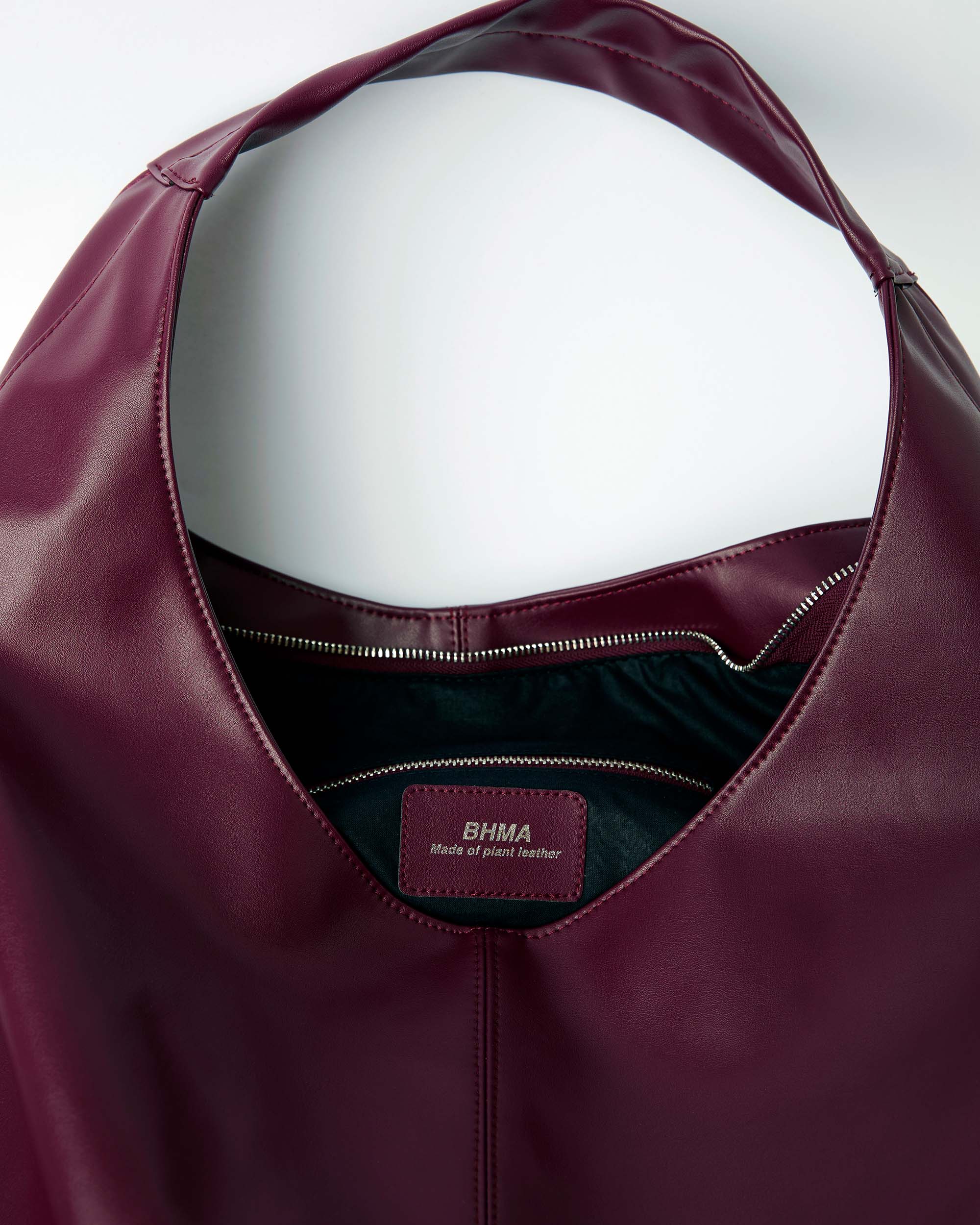 Slouchy Shopper Bag Burgund