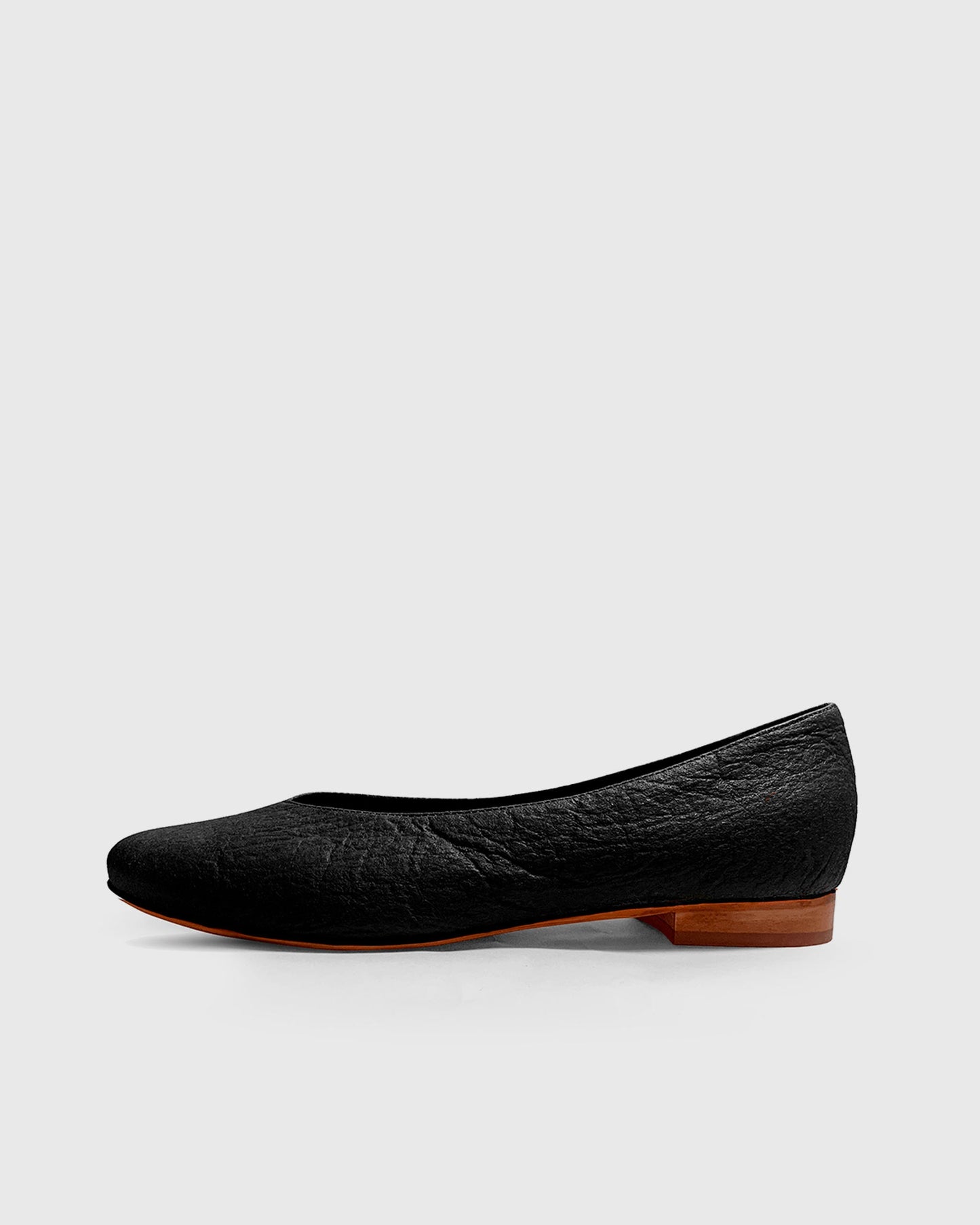 Pumps Paprika Pina baleriny ze skóry z ananasa - sample sale