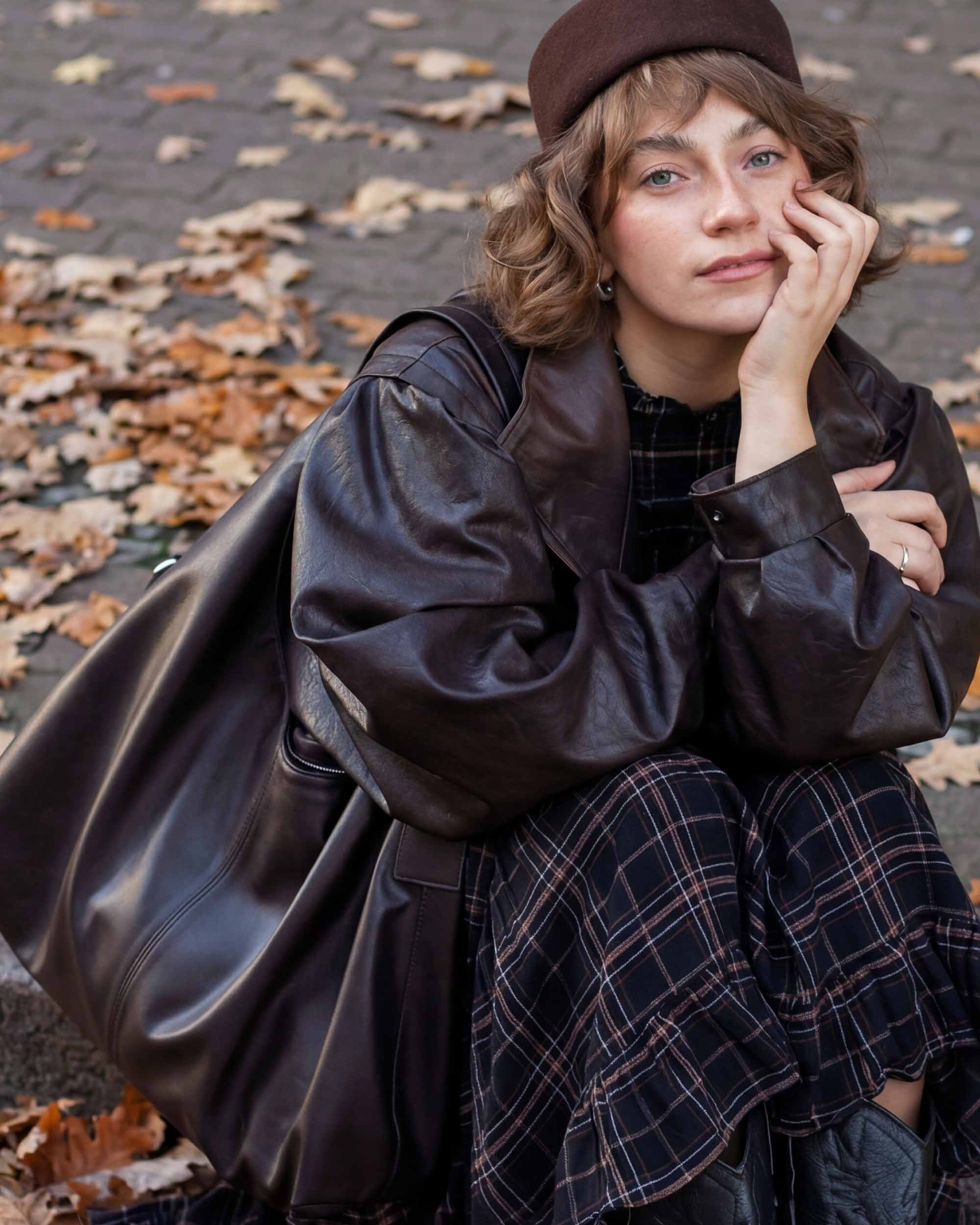 Slouchy Shopper Bag Chocolate