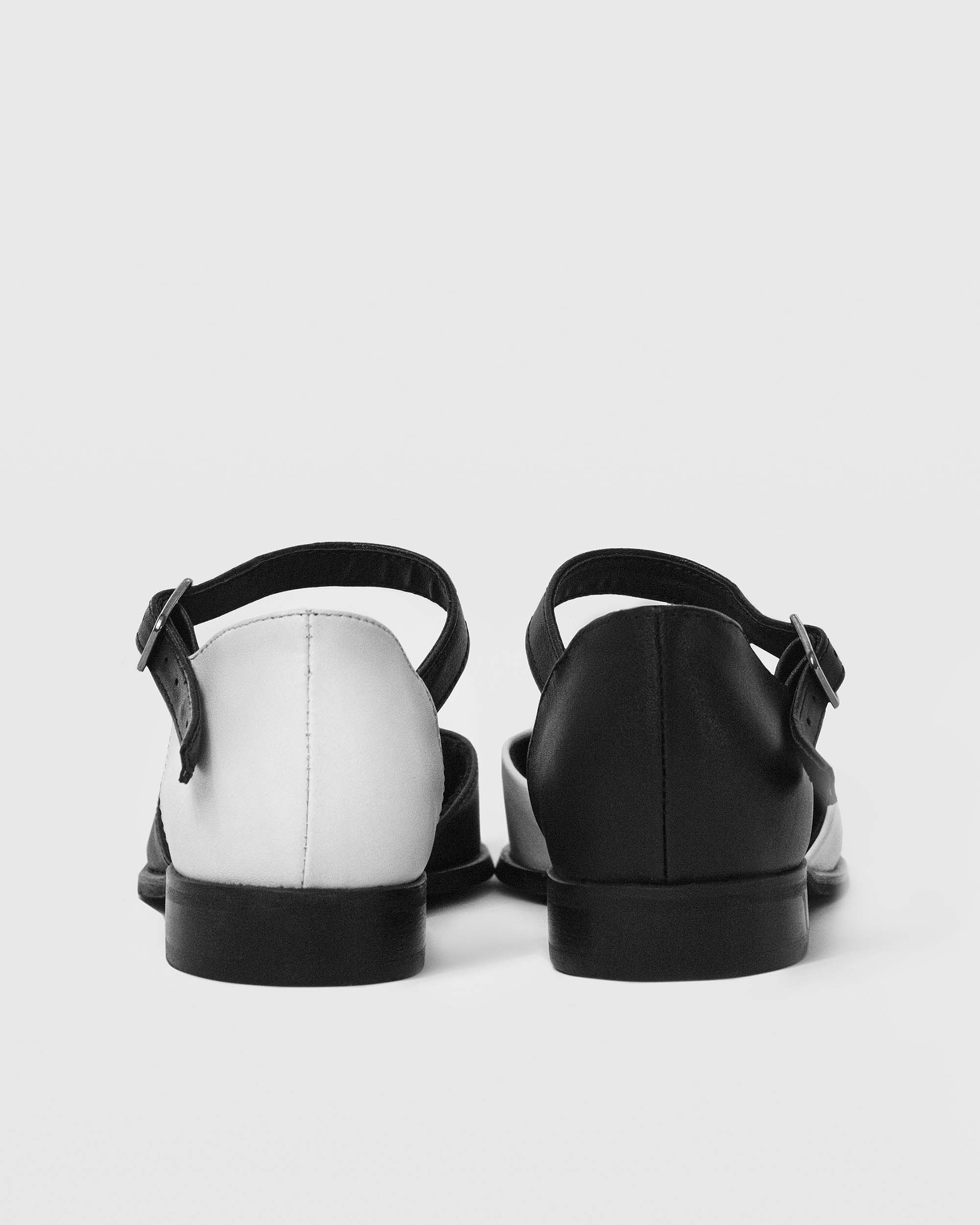Alexa Pumps baleriny ze skóry z kaktusa