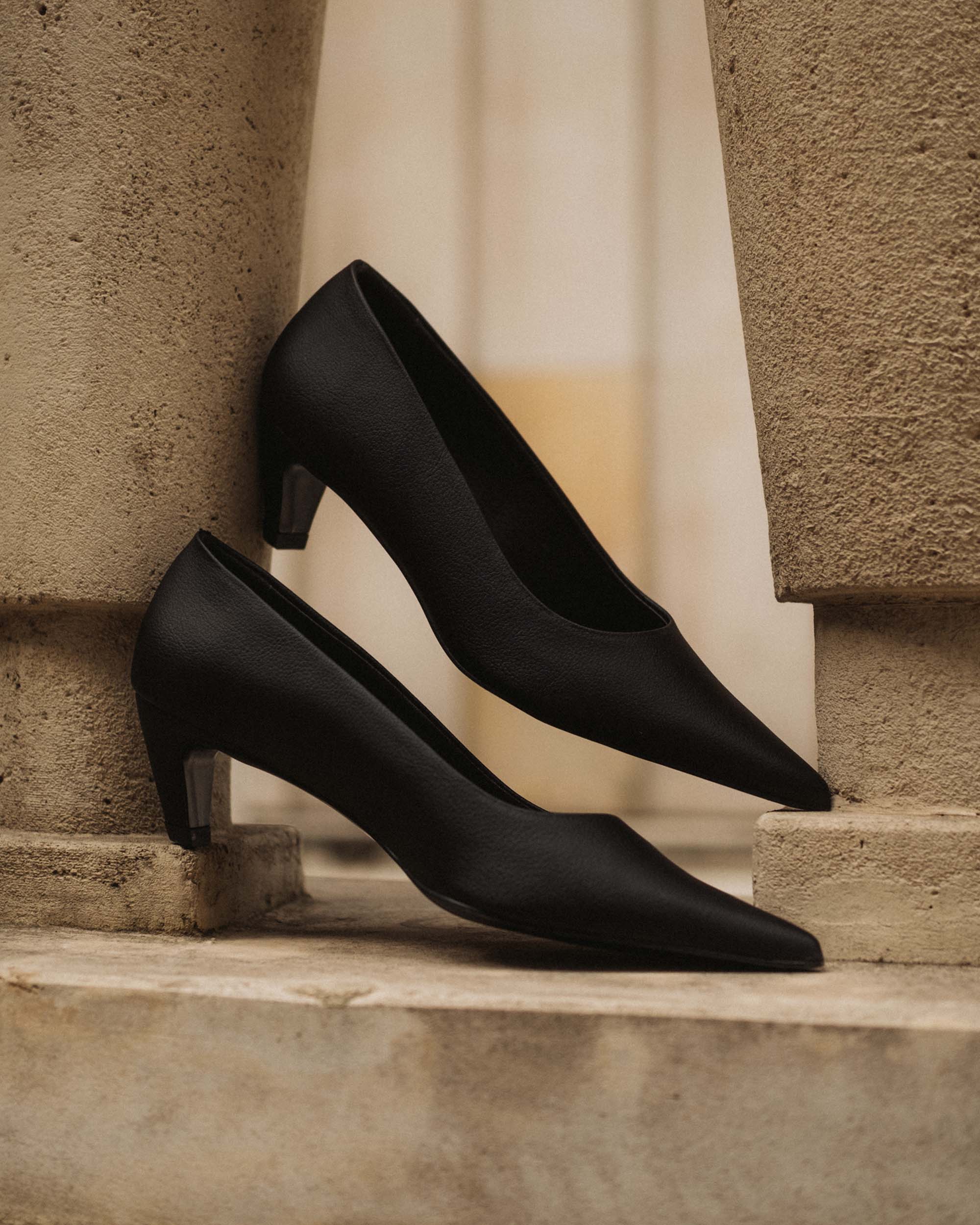 Siren Heels czółenka z roślinnej skóry