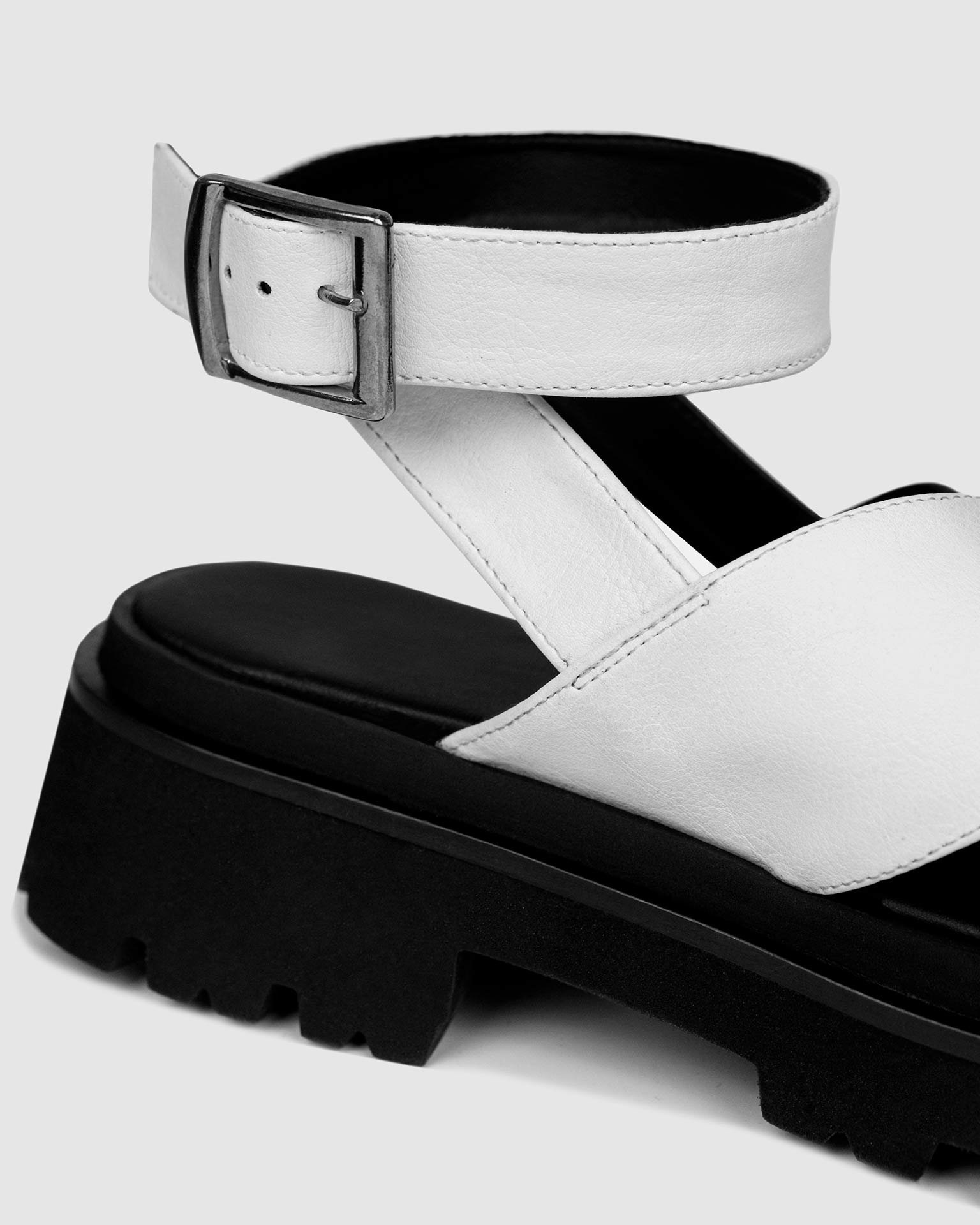 Medley Sandals sandały ze skóry z kaktusa