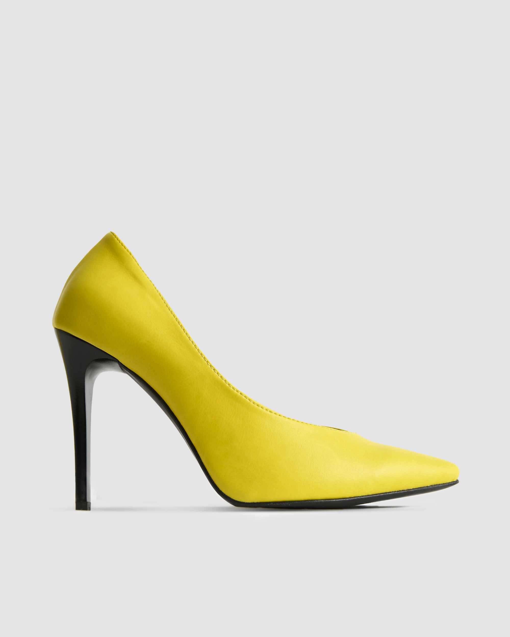 Banana Chic żółte szpilki