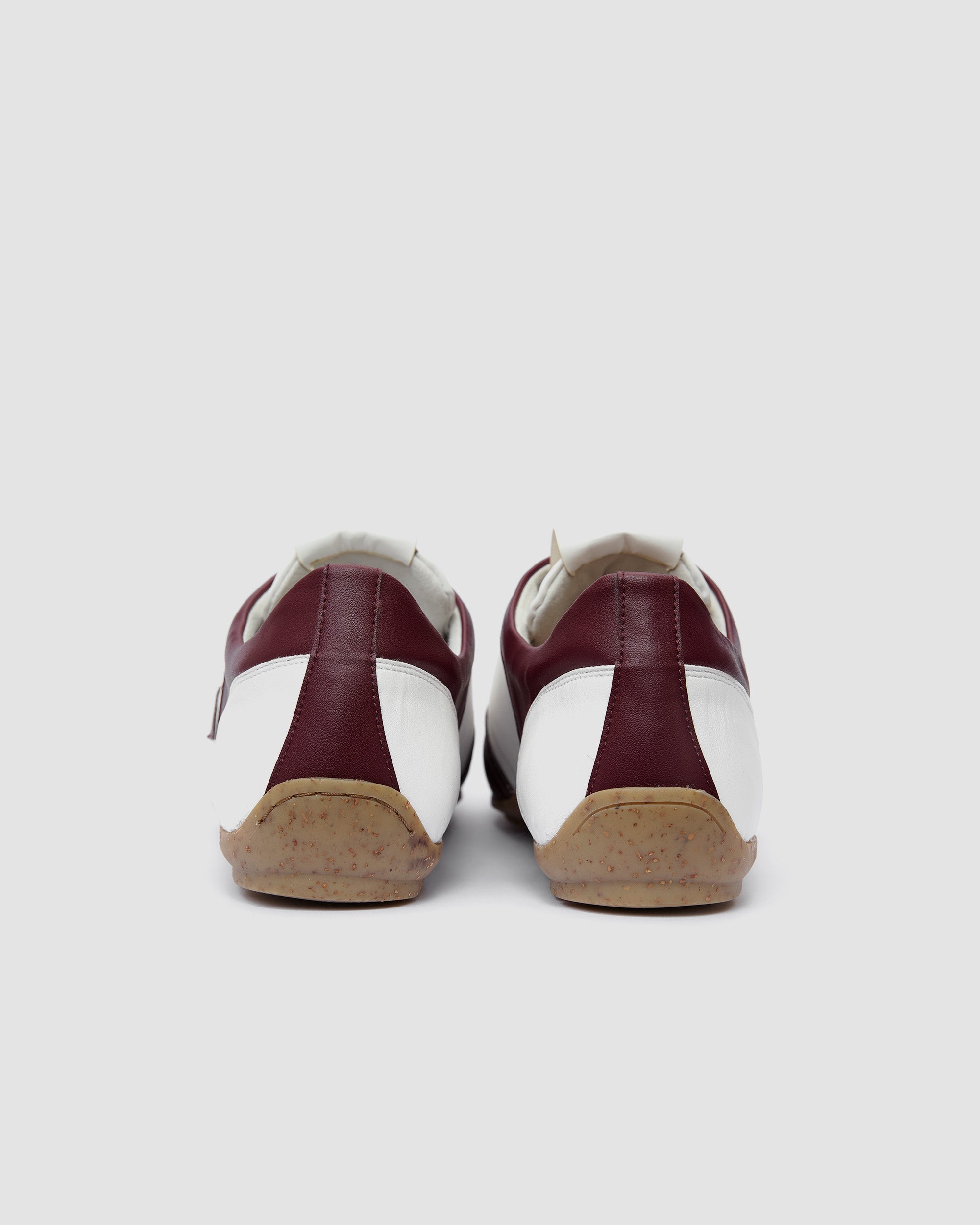 Racer Sneakers Burgund White