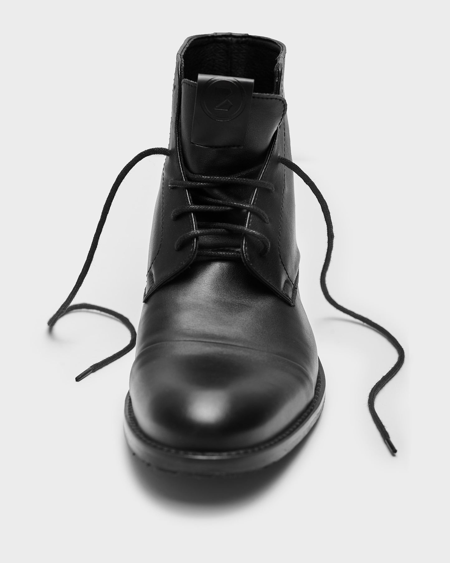 Laced-up Ankle Boots trzewiki męskie ze skóry z kukurydzy
