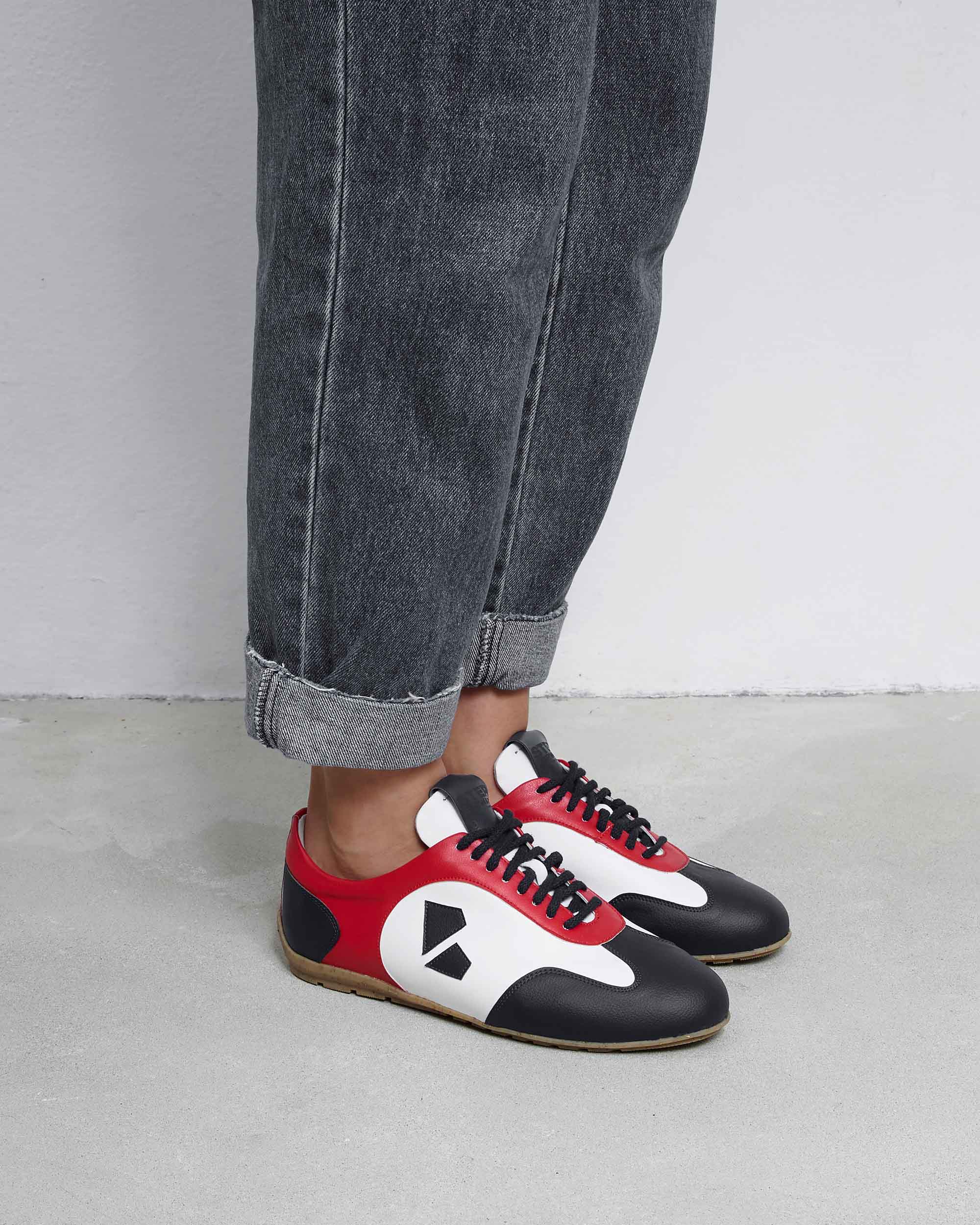 Racer Sneakers Red Blue White