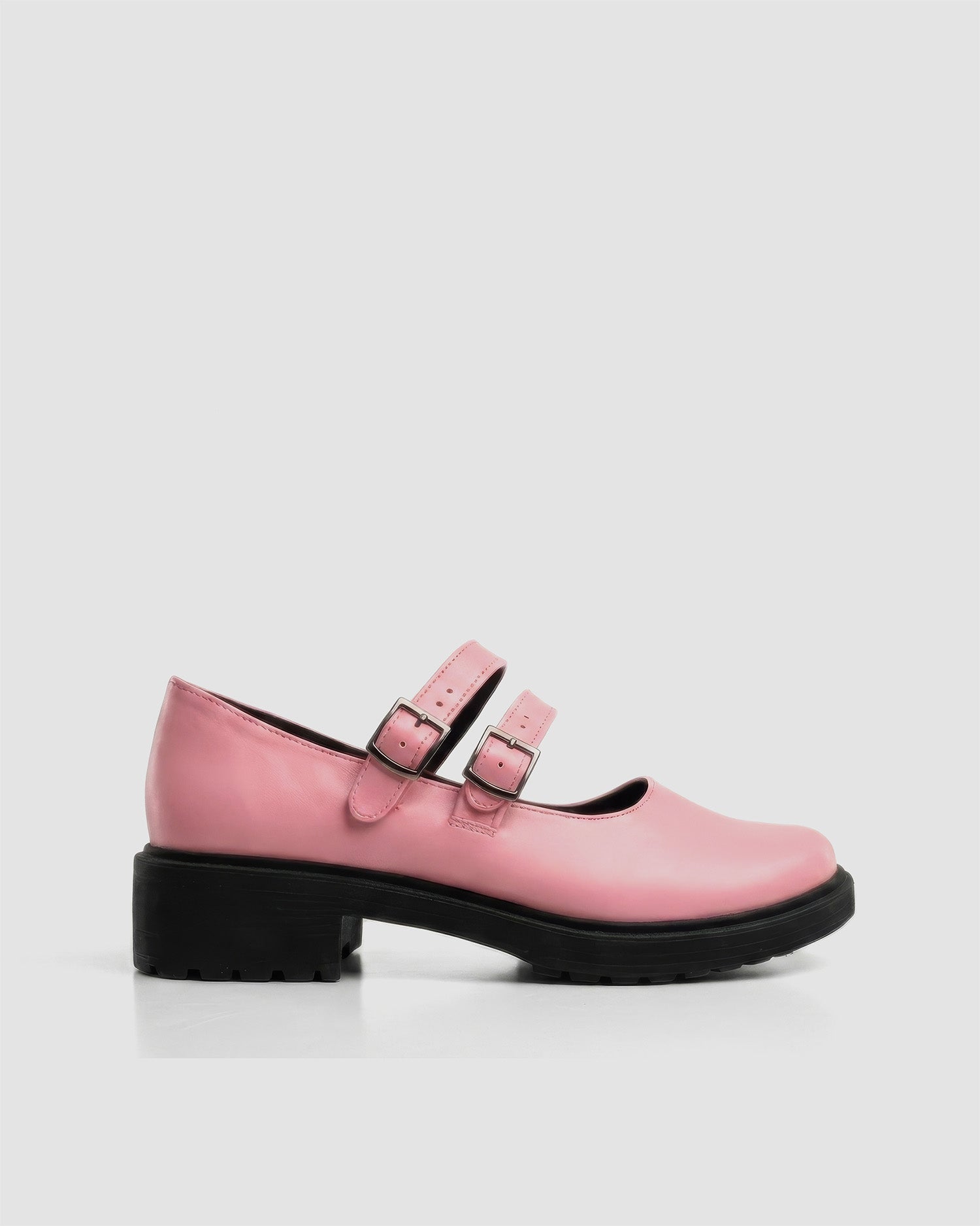 Twin Mary Jane Pink baleriny, skóra z winogron, detal, buty wegańskie BOHEMA Kolbuszowa