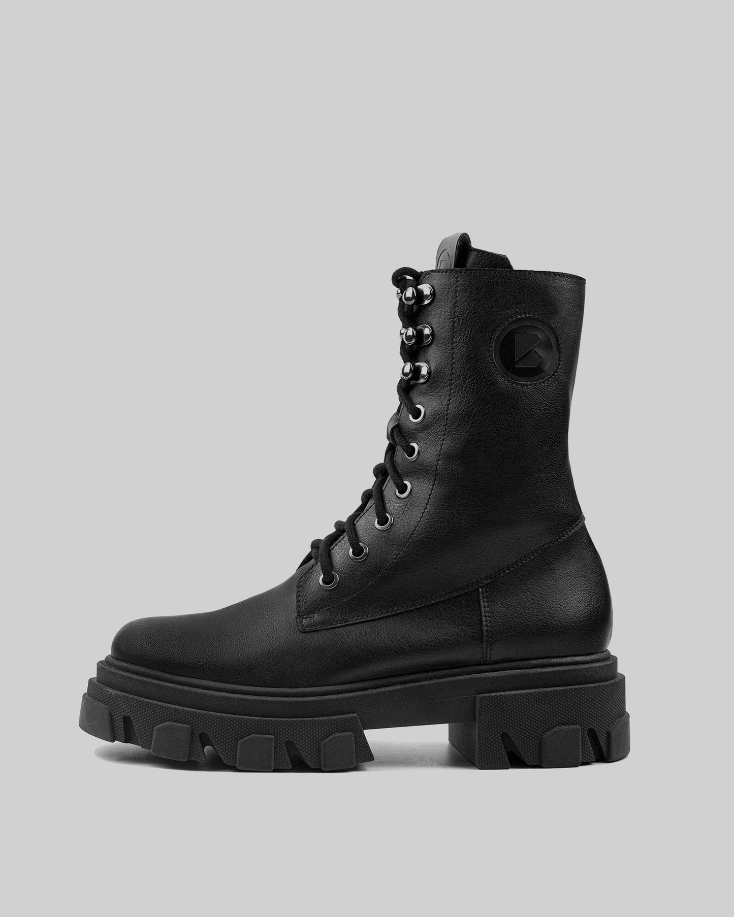 Combat Boots długie wegańskie botki damskie w stylu “worker boots”