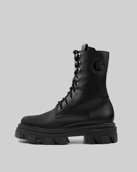Combat Boots długie wegańskie botki damskie w stylu “worker boots”