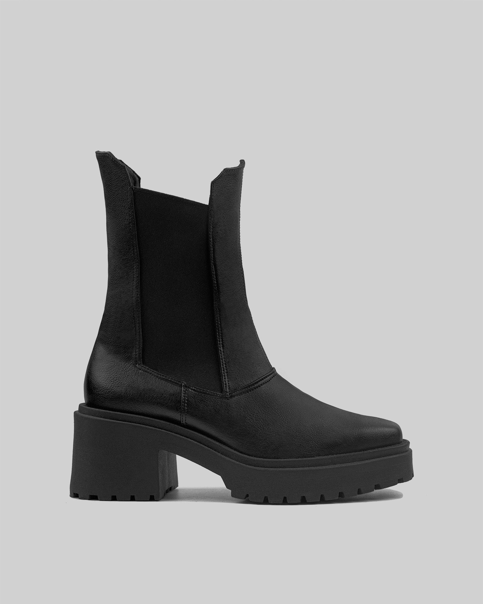 Squared Chelsea Boots botki damskie z kwadratowym czubkiem