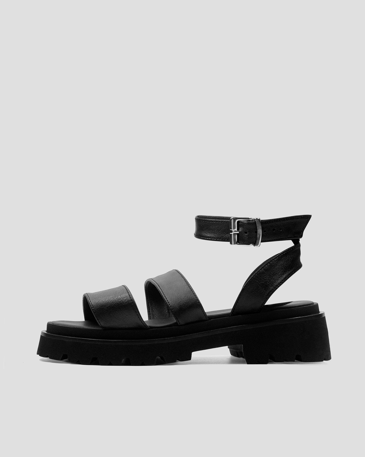 Strappy Sandals sandały ze skóry z kaktusa