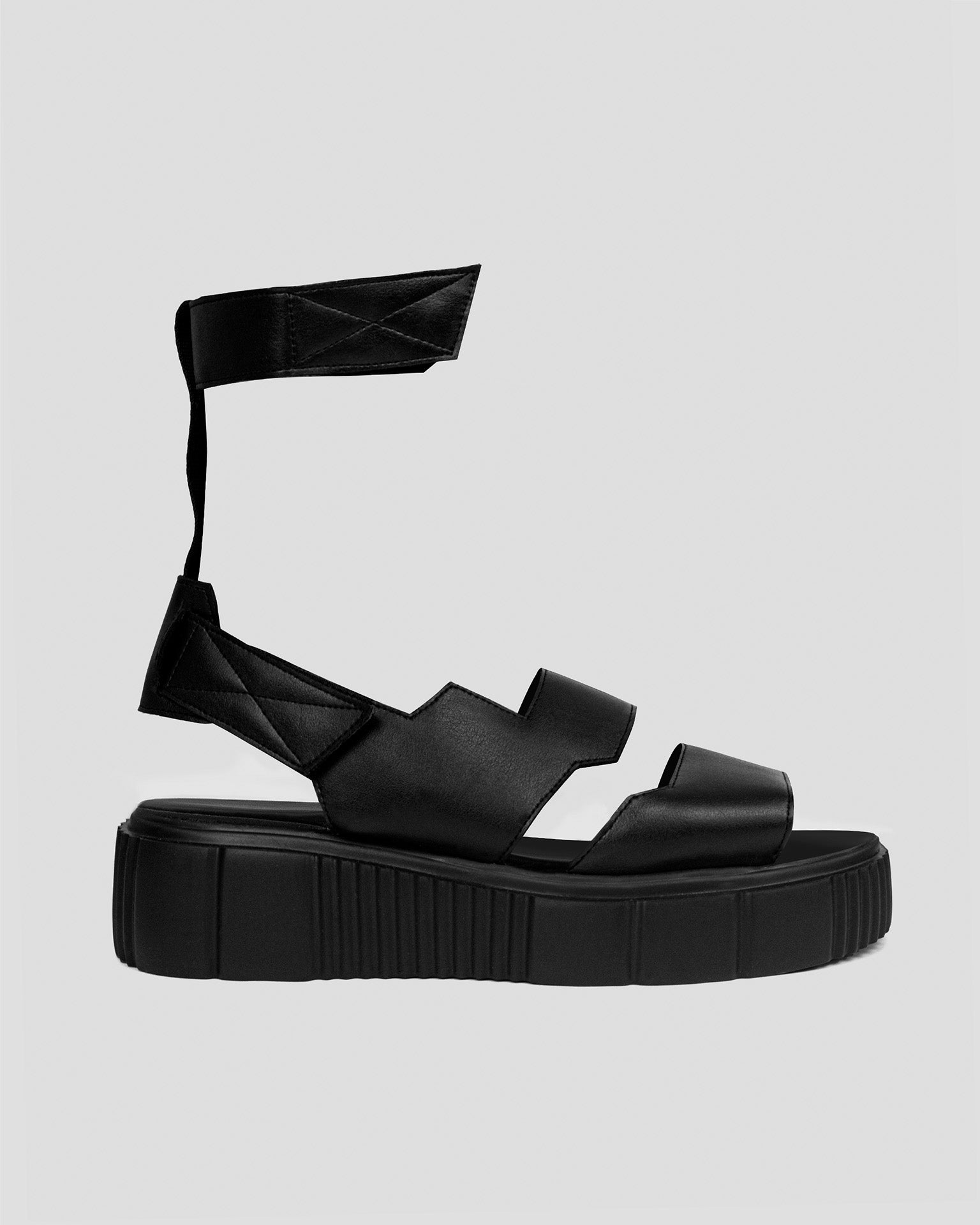 Edgy Sandals sandały ze skóry z kaktusa