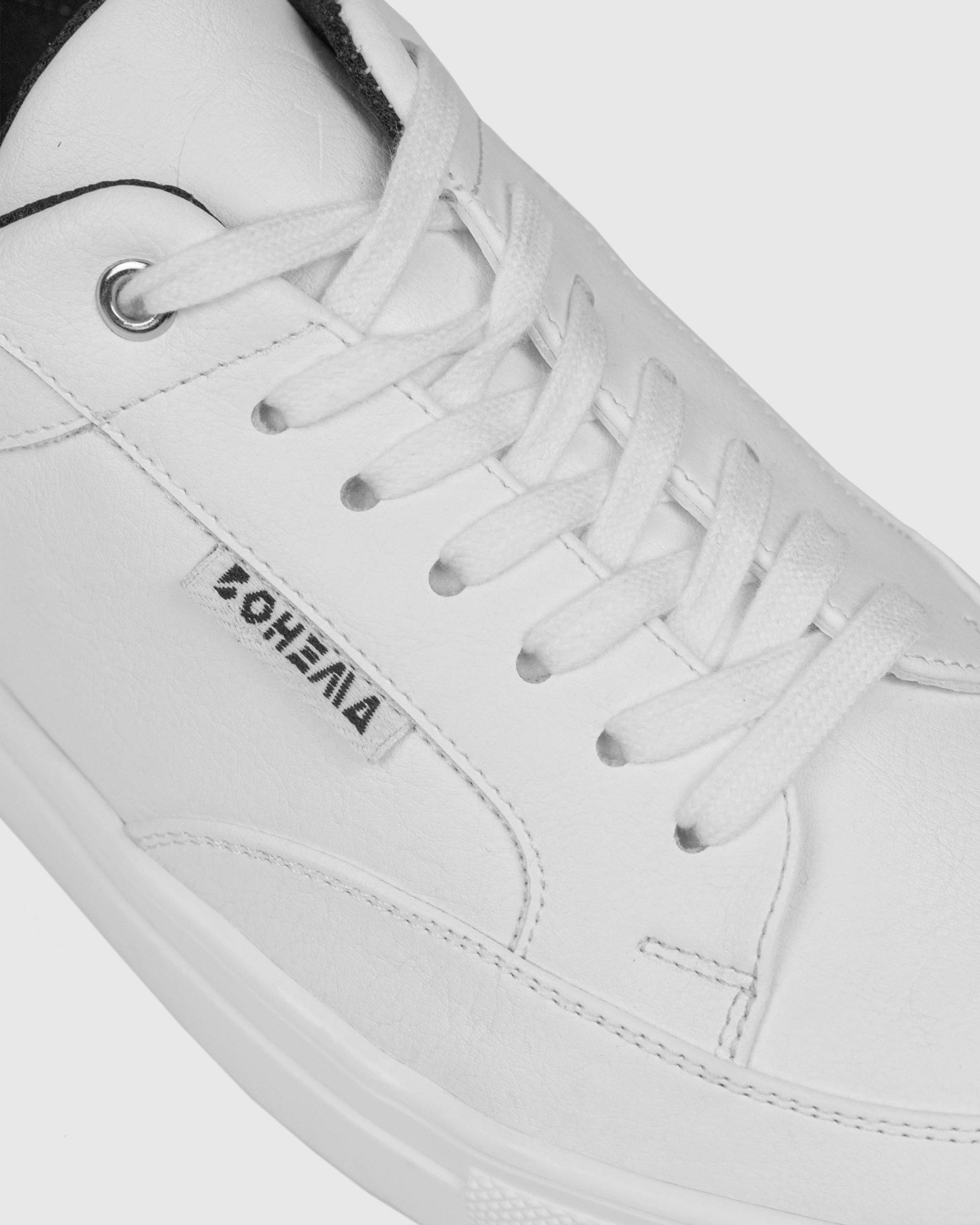 Bohema Sneakers Awake White sneakersy ze skóry z winogron