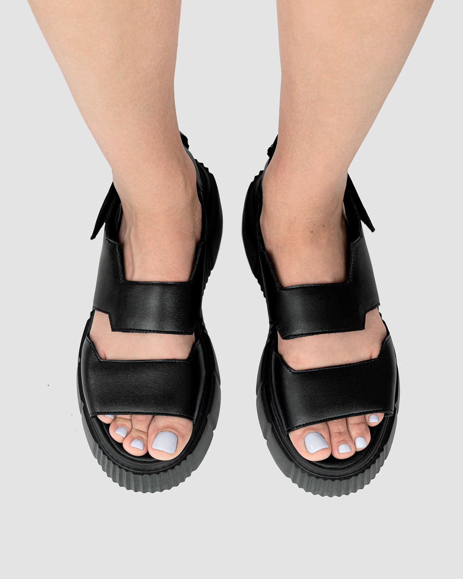 Edgy Sandals sandały ze skóry z kaktusa