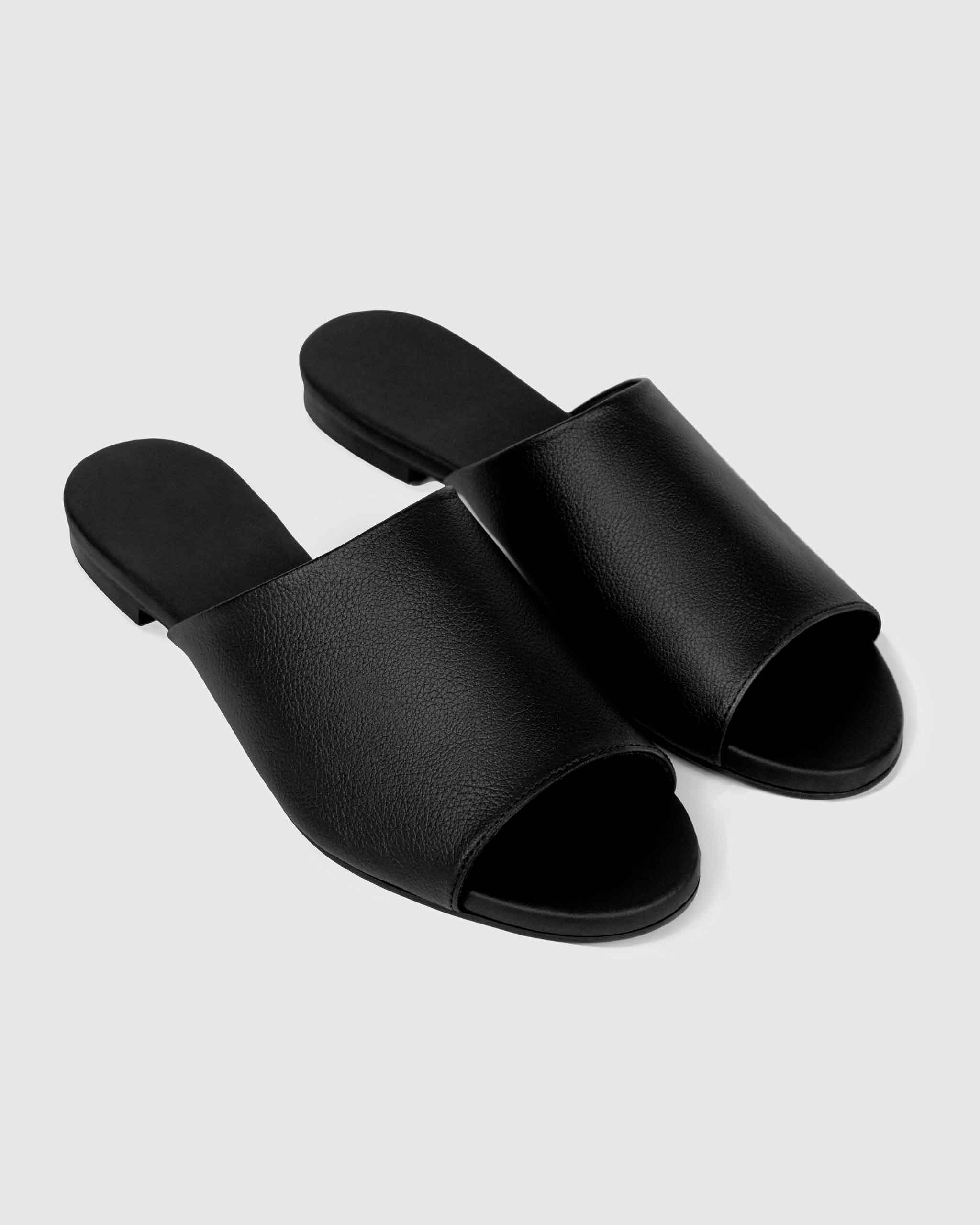 Ritzy Slides klapki z roślinnej skóry z winogron - outlet